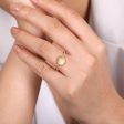 14K Yellow Gold Bujukan Personalized Signet Ring For Cheap