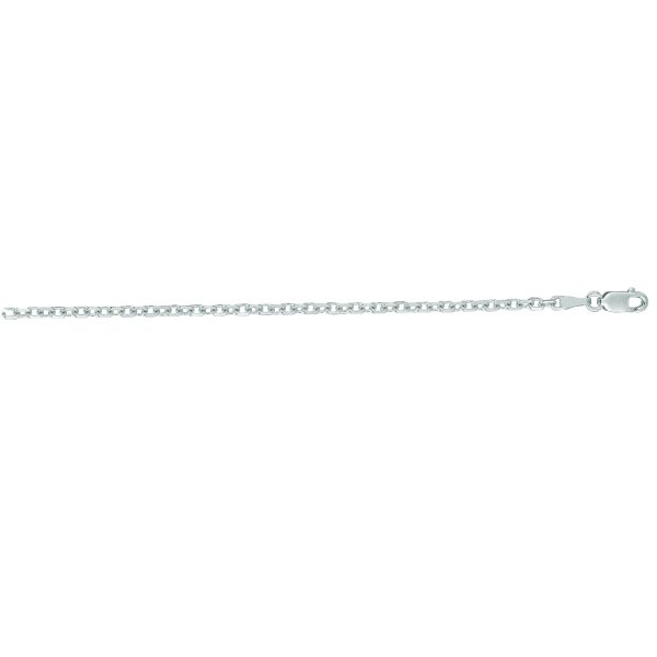 14K Gold 2.3mm Diamond Cut Cable Chain Fashion