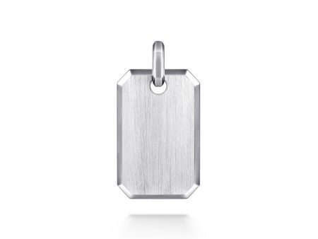 925 Sterling Silver Dog Tag Pendant Online