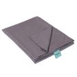 Weighted Idea Removable Duvet Covers for Weighted Blanket | Dark Grey | 100% Cotton Duvet Cover | 36  x48   Supply