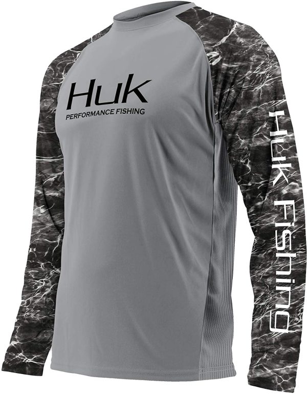 Huk Subphantis Double Header Vented Long Sleeve Shirt For Sale