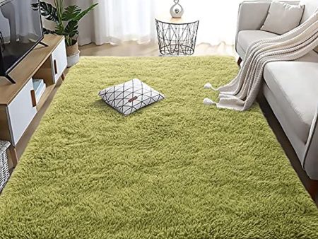 Wondo Ultra Soft Area Rug Shag Fluffy Rug for Bedroom Living Room, Modern Fuzzy & Shaggy Plush Carpet for Girls Room Boys Nursery Kids Playroom Home Decoration Floor Rugs, Grey, 4X6ft Online Hot Sale