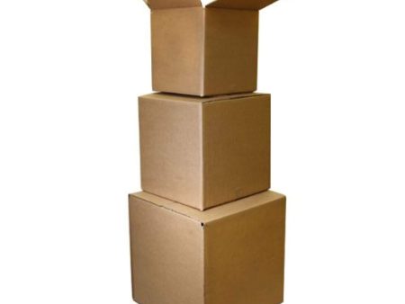 The Boxery 8x6x4   Corrugated Shipping Boxes 100 Boxes For Sale