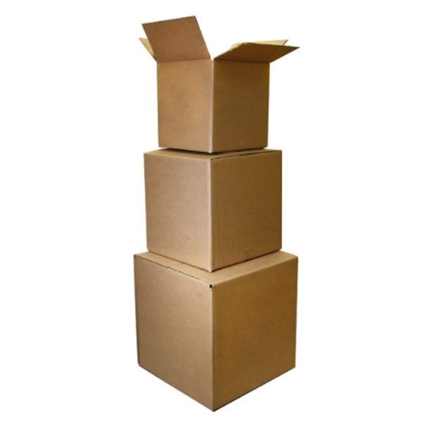 The Boxery 8x6x4   Corrugated Shipping Boxes 100 Boxes For Sale