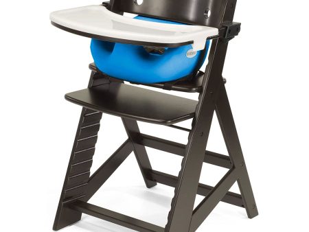 Keekaroo Height Right High Chair with Infant Insert & Tray, Espresso Vanilla Hot on Sale