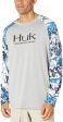 Huk Subphantis Double Header Vented Long Sleeve Shirt For Sale