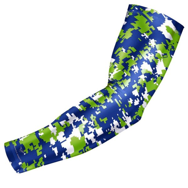 bucwild Sports Compression Arm Sleeve - Youth & Adult Sizes - Baseball Football Basketball Sports (1 Arm Sleeve) Online now