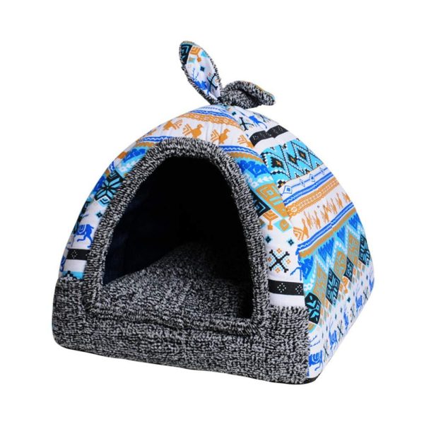 Spring Fever Small Big Animal Strawberry Guinea Pigs Rabbit Dog Cat Puppy Pet Fleece House Indoor Water Resistant Beds Hot on Sale