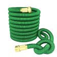 Greenbest 2016 New 50  Expanding Garden Hose, Ultimate Expandable Garden Hose, Solid Brass Connector Fittings, Green Discount