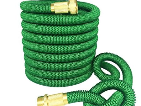 Greenbest 2016 New 50  Expanding Garden Hose, Ultimate Expandable Garden Hose, Solid Brass Connector Fittings, Green Discount