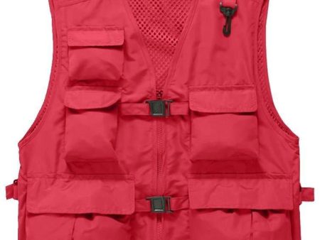 Liesezhe Unisex Breathable Fishing Vest, Multi-Pockets Photography Travel Hunting Waistcoat Jacket for Adults and Youth For Sale