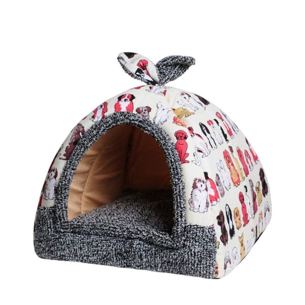 Spring Fever Small Big Animal Strawberry Guinea Pigs Rabbit Dog Cat Puppy Pet Fleece House Indoor Water Resistant Beds Hot on Sale