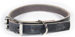 Paercute Small Dog Breed 3 4  Full Grain Thick Leather Dog Collar Online