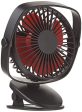 VersionTECH. Stroller Fan, Desk and Clip Fan, Mini Table Portable Personal Fan with USB Rechargeable Battery Operated and 360° Rotation for Baby Carriage Bed Car Office Outdoor Traveling Room Supply