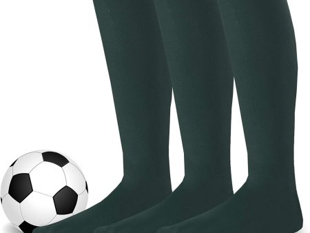 Soxnet Acrylic Unisex Soccer Sports Team Cushion Socks 3 Pack Hot on Sale