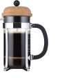 Vianté  Chambord French Press Coffee Maker, 51 Ounce, 1.5 Liter, Chrome Fashion