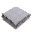 YnM Weighted Blanket (15 lbs, 48  x72  , Twin Size) | 2.0 Heavy Blanket | 100% Cotton Material with Glass Beads. Hot on Sale