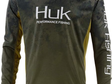 HUK Men s Icon X Camo Fade Shirt Discount