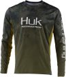 HUK Men s Icon X Camo Fade Shirt Discount