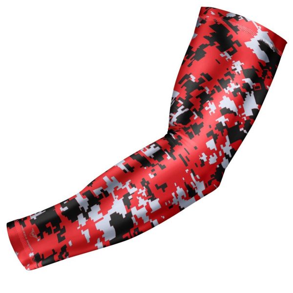 bucwild Sports Compression Arm Sleeve - Youth & Adult Sizes - Baseball Football Basketball Sports (1 Arm Sleeve) Online now