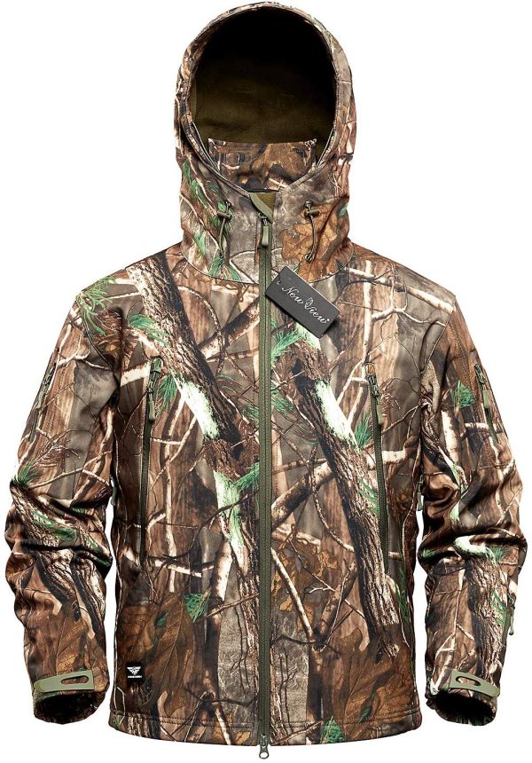 NEW VIEW Hunting Jacket Waterproof Hunting Camouflage Hoodie for Men,Hunting Suit Cheap