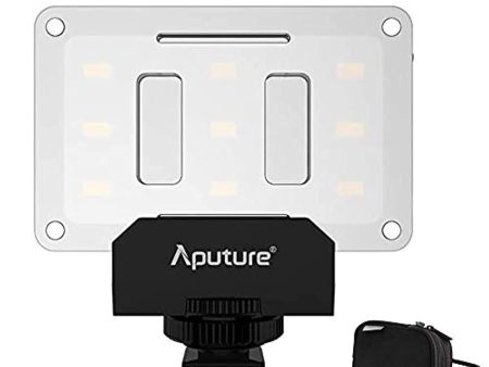 Pafieo Aputure AL-M9 Amaran Lighting Up Pint-Sized LED Fill Lamp Mini Video Light with 9 SMD Bulbs TLCI 95+ 9 Steps Adjustable Brightness Very Thin Lightweight Cheap