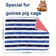 GABraden 2 Pack Guinea Pig Liner,Rabbit Bunny mat Washable Pee Pads (Large) For Cheap