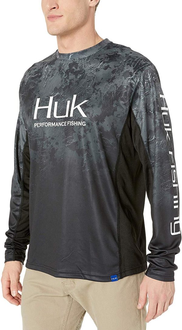 HUK Men s Icon X Camo Fade Shirt Discount