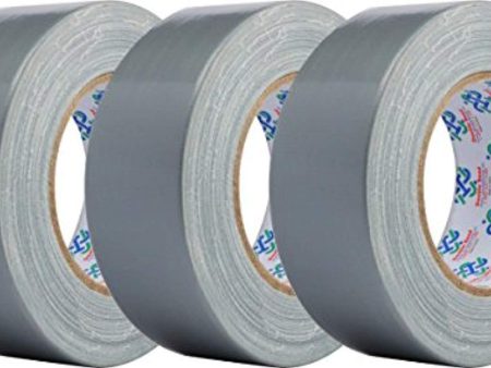 Double Bond Real Thick (11 Mil) Duct Tape Multi Pack Heavy Duty Duct Tape Roll 1.88” x 35 yds, Silver, 3 Rolls For Discount