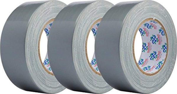 Double Bond Real Thick (11 Mil) Duct Tape Multi Pack Heavy Duty Duct Tape Roll 1.88” x 35 yds, Silver, 3 Rolls For Discount