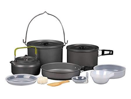 Weili Outdoor Pot, Portable Camping Pot, Hanging Pot, Picnic, Cookware, Tableware, Cassette Stove, Outdoor Stove, Pot Set on Sale