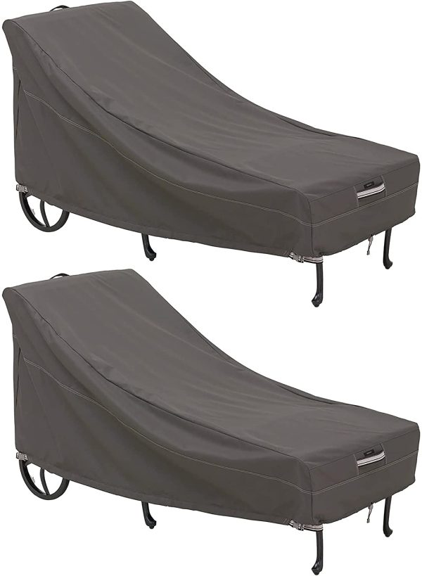 Venrey Ravenna Water-Resistant 78 Inch Patio Day Chaise Lounge Cover Supply