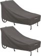 Venrey Ravenna Water-Resistant 78 Inch Patio Day Chaise Lounge Cover Supply