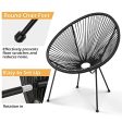 STOOG Patio Acapulco Lounge Chairs 3 Piece, Outdoor Furniture Covers Woven Bistro Set Including 2 Chairs and 1 Glass Table. For Cheap