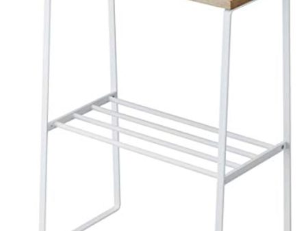 TuoxinEM Tosca Narrow Room End living roomend tables, One Size, White For Sale