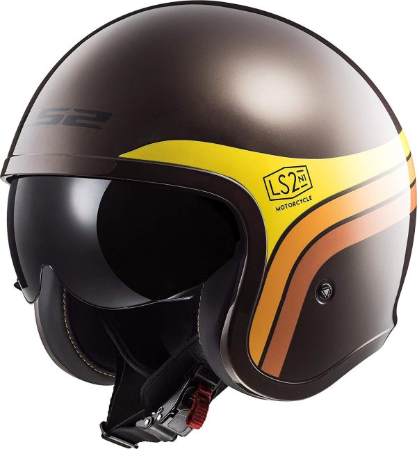 LS2 Helmets Motorcycle & Powersports Helmet s Spitfire (Black Flag, Large) For Discount