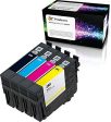 OCProducts Remanufactured OCP-288 Ink Cartridge Replacement for Expression XP-430 XP-434 XP-330 XP-446 XP-340 XP-440 Printers (1 Black 1 Cyan 1 Magenta 1 Yellow) For Discount