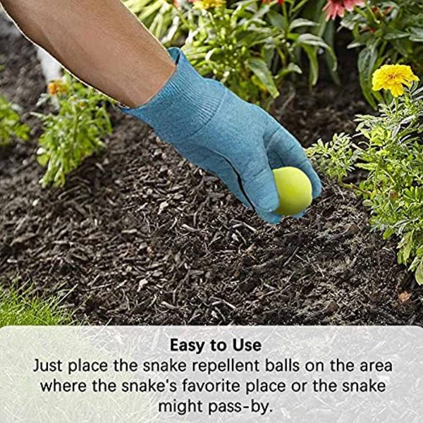 Whemoalus Snake Repellent for Yard, Pack of 8 Snake Away Repellent for Outdoors, Snake Repellent for Outdoors Pet Safe,Rattlesnake Repellent for Home, for Yard Garden For Cheap