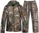 NEW VIEW Hunting Jacket Waterproof Hunting Camouflage Hoodie for Men,Hunting Suit Cheap