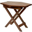 WestinTrends Tamarack Folding Table - Outdoor Patio Furniture Accessory for Home Entertaining in the Patio, Backyard, and Deck Discount