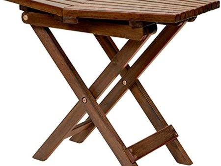 WestinTrends Tamarack Folding Table - Outdoor Patio Furniture Accessory for Home Entertaining in the Patio, Backyard, and Deck Discount