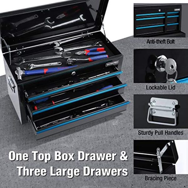 WORKPRO 5-Drawer Rolling Tool Chest, Sliding Metal Drawer Rolling Tool Storage Cabinet, Removable Toolbox Organizer for Workshop, Garage Online now