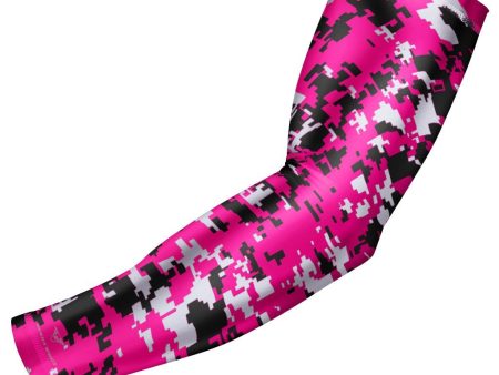 bucwild Sports Compression Arm Sleeve - Youth & Adult Sizes - Baseball Football Basketball Sports (1 Arm Sleeve) Online now