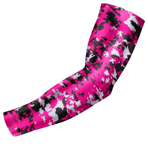 bucwild Sports Compression Arm Sleeve - Youth & Adult Sizes - Baseball Football Basketball Sports (1 Arm Sleeve) Online now