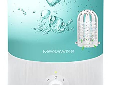 MegaWise Cool Mist Humidifiers with Water Filter for Babies, Bedroom, Nursery, Home and Office | Super Quiet Ultrasonic Vaporizer| Large Top-Refill 3.5L Water Tank lasts 35 Hours with Essential Oil Diffuser |7-Color Night Light | Auto Shut Off and Easy Cl on Sale