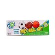 Toysmith Get Outside GO! Pro-Ball Set, Pack of 3 (5-inch soccer ball,6.5-inch football and 5-inch basketball) Sale