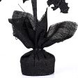 Poptrend  Halloween Black Spooky Tree Glittered with 10 Pcs Bat Decorations for Halloween Decoration Indoor Decoration For Sale