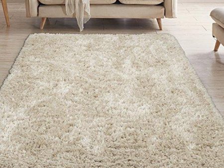 Ottomanson Flokati Collection Faux Sheepskin Shag Runner Rug, 2 7 X5 , Beige on Sale