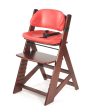 Keekaroo Height Right Kids High Chair with Comfort Cushions, Mahogany Cherry (0055211KR-0001) Discount