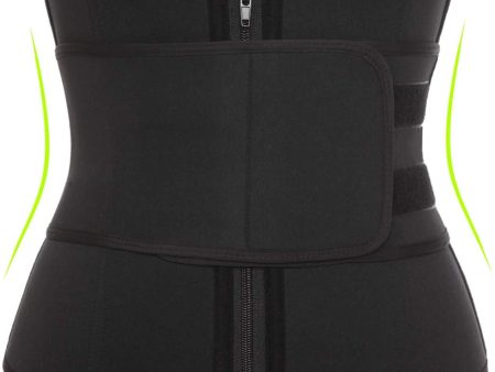 KIWI RATA Neoprene Sauna Waist Trainer Corset Sweat Belt for Women Weight Loss Compression Trimmer Workout Fitness Online